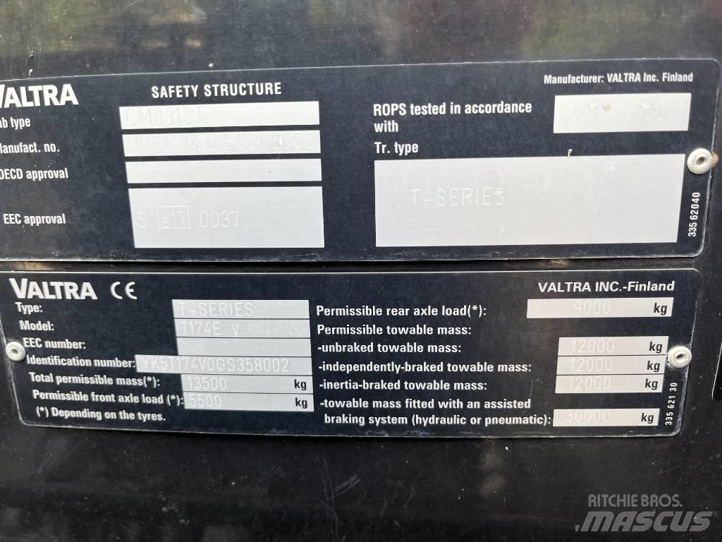 Valtra T174 E Traktorid