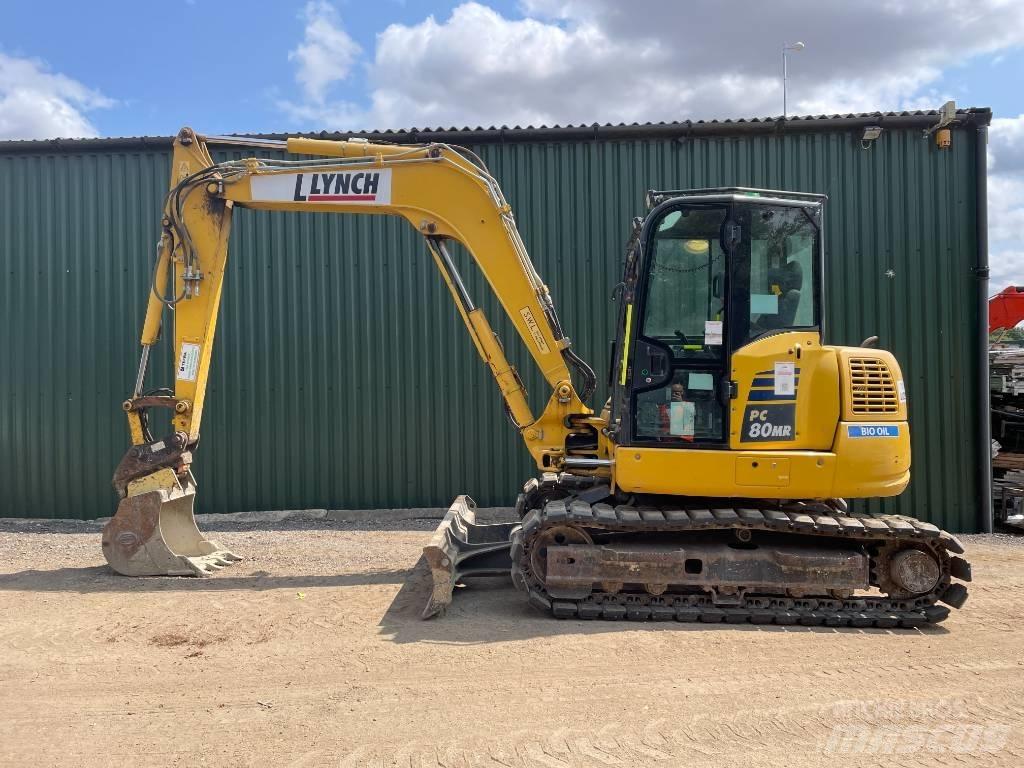 Komatsu PC 80 MR-5E0 Väikeekskavaatorid 7t-12t