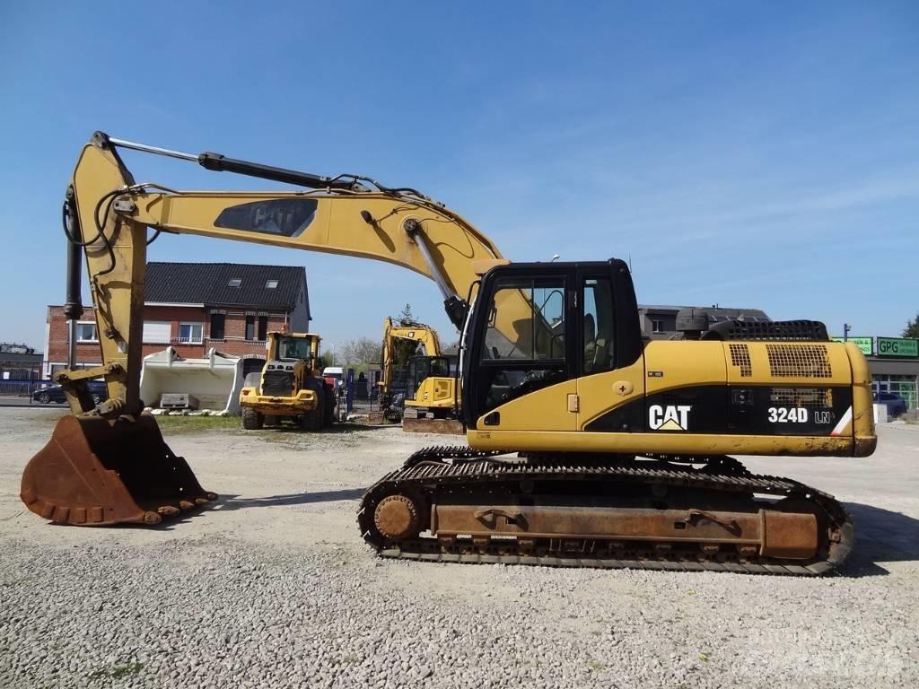 CAT 324 D LN Roomikekskavaatorid