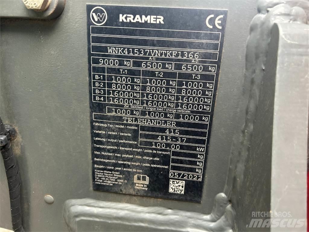Kramer KT 407 Teleskooplaadurid