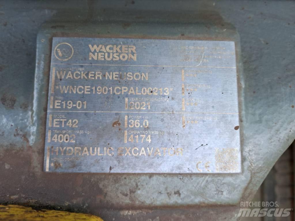 Wacker Neuson ET42 Roomikekskavaatorid