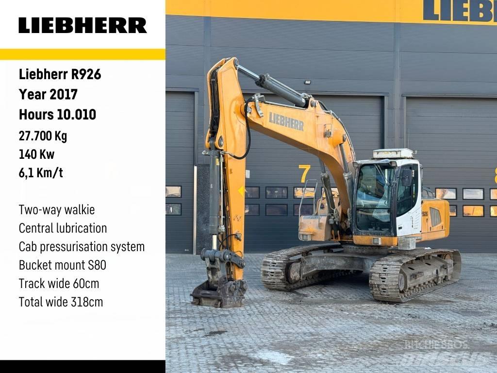 Liebherr R 926 LC Roomikekskavaatorid