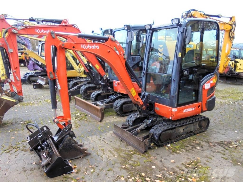 Kubota KX 019-4 Miniekskavaatorid < 7 t