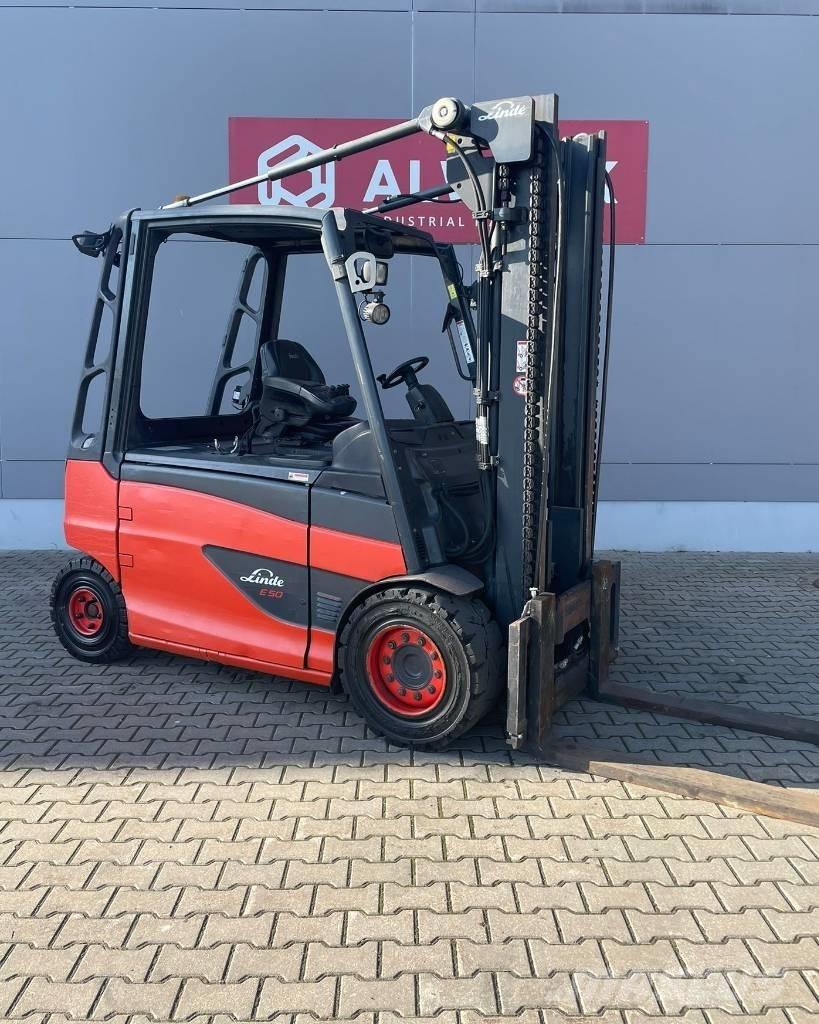 Linde E 50 Elektritõstukid