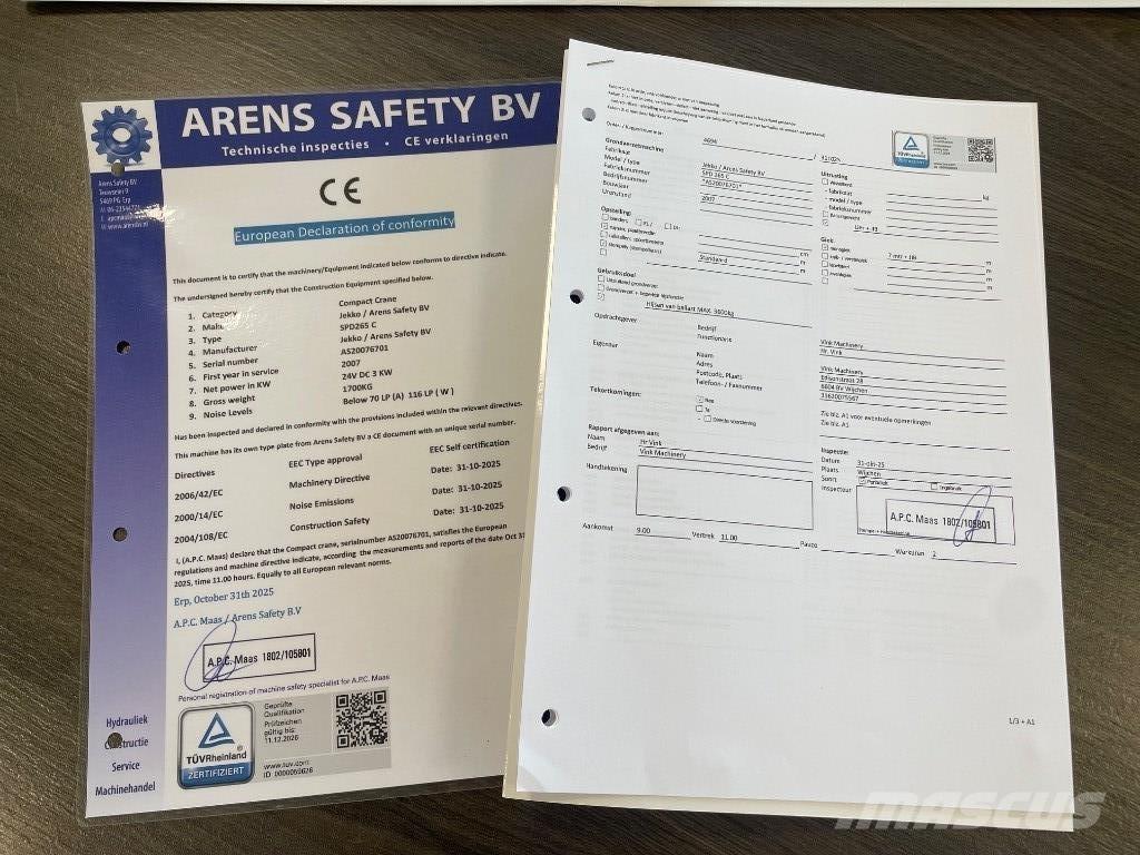 Jekko SPD 265 C  SOLD Minikraanad