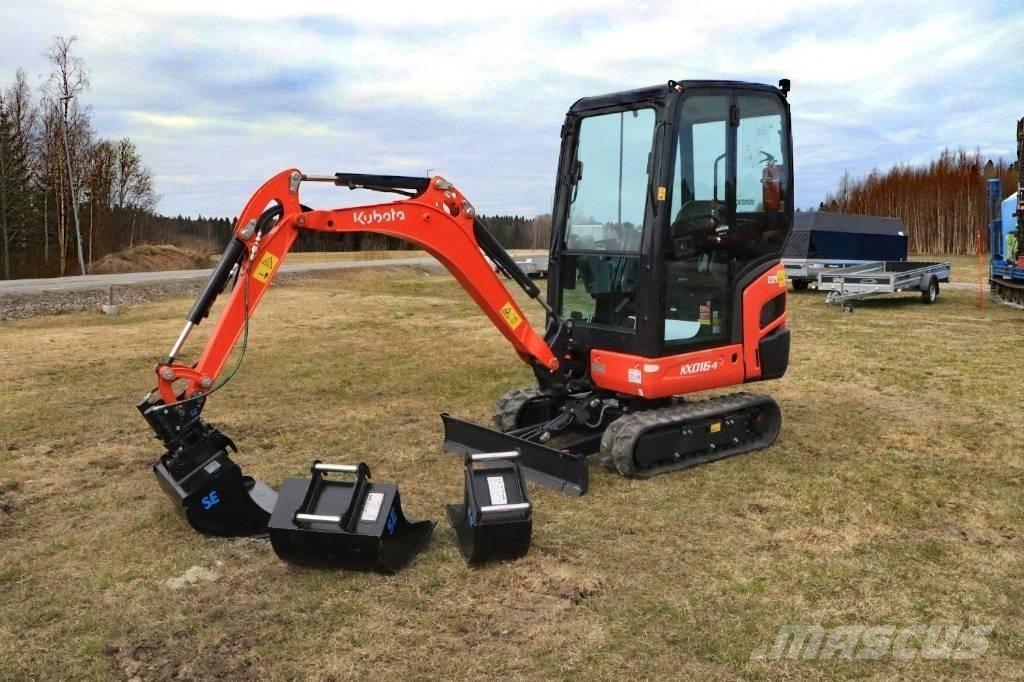 Kubota KX016-4 Miniekskavaatorid < 7 t