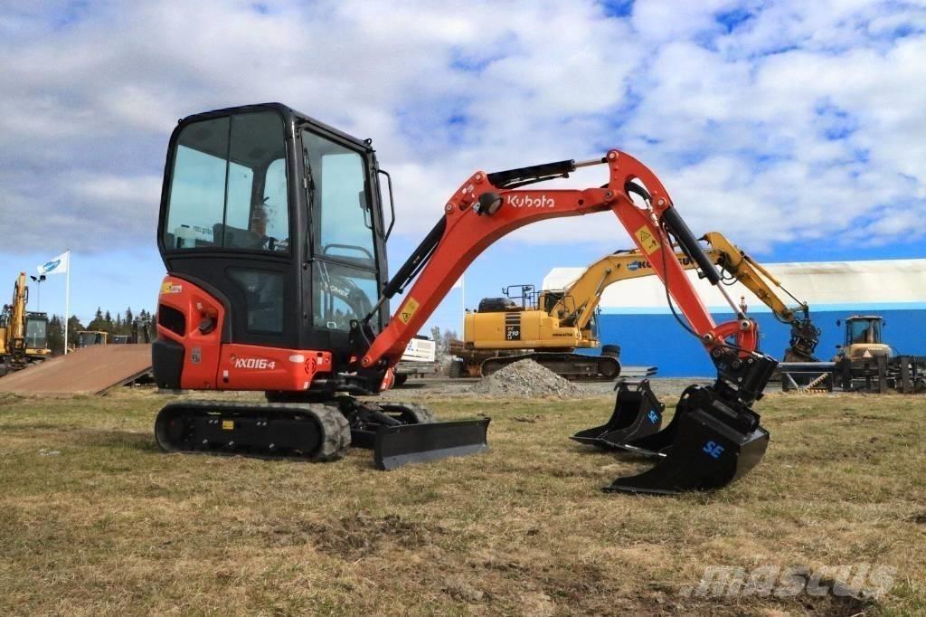 Kubota KX016-4 Miniekskavaatorid < 7 t