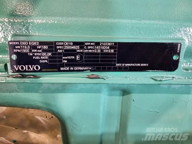 Volvo D6D EGE2 Mootorid