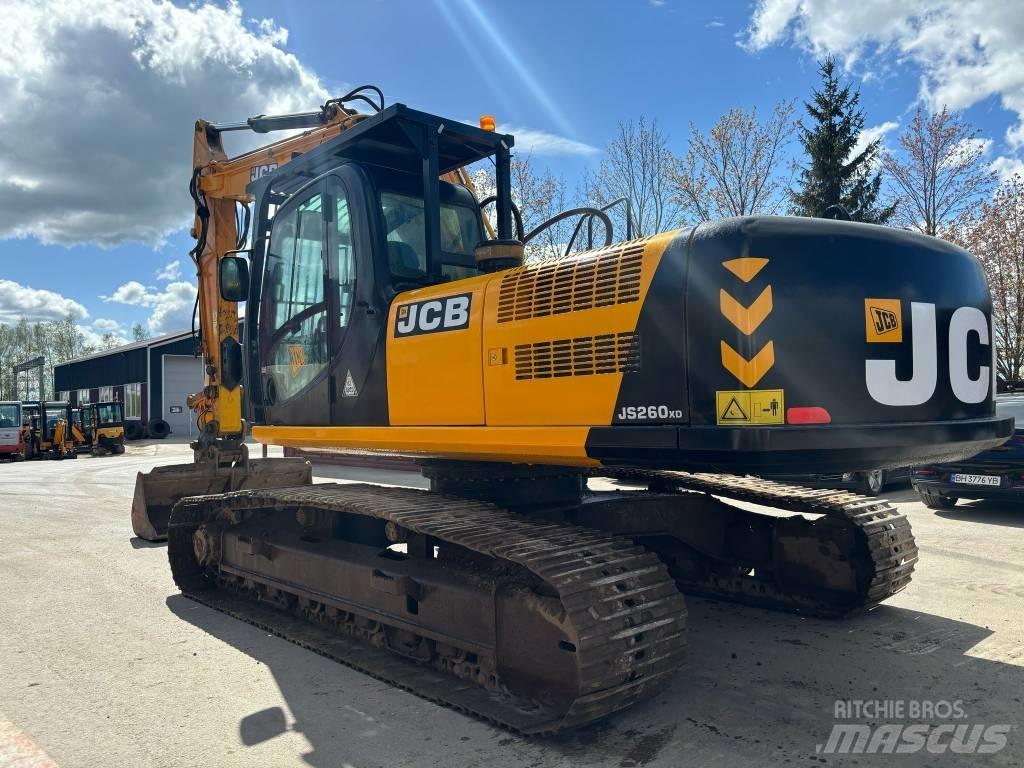 JCB JS 260 LC Roomikekskavaatorid