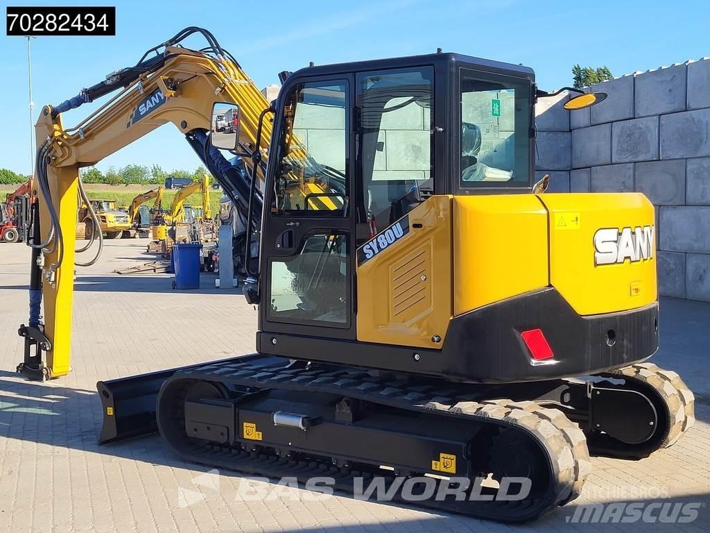 Sany SY80 U A/C Miniekskavaatorid < 7 t