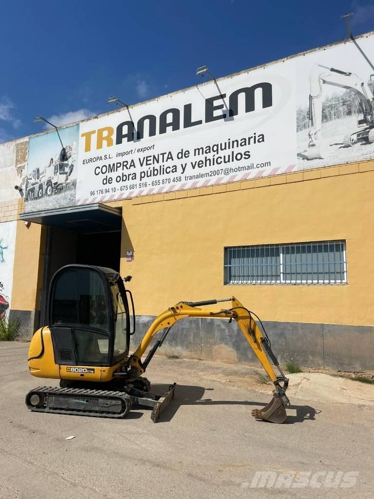 JCB 8020 Miniekskavaatorid < 7 t