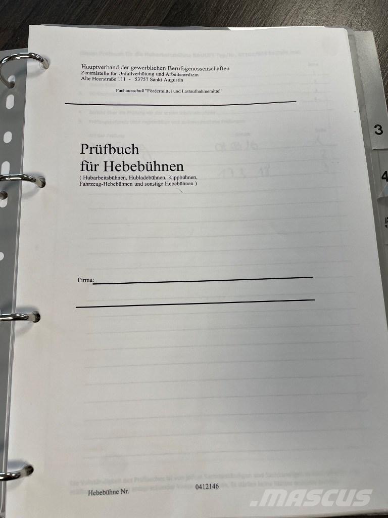 Bluelift SA 16 SOLD Iseliikuvad poomtõstukid