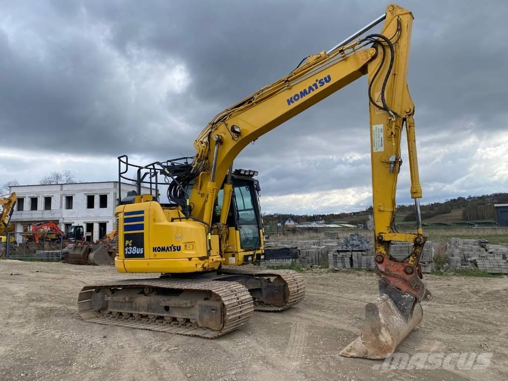 Komatsu PC 138 US Roomikekskavaatorid