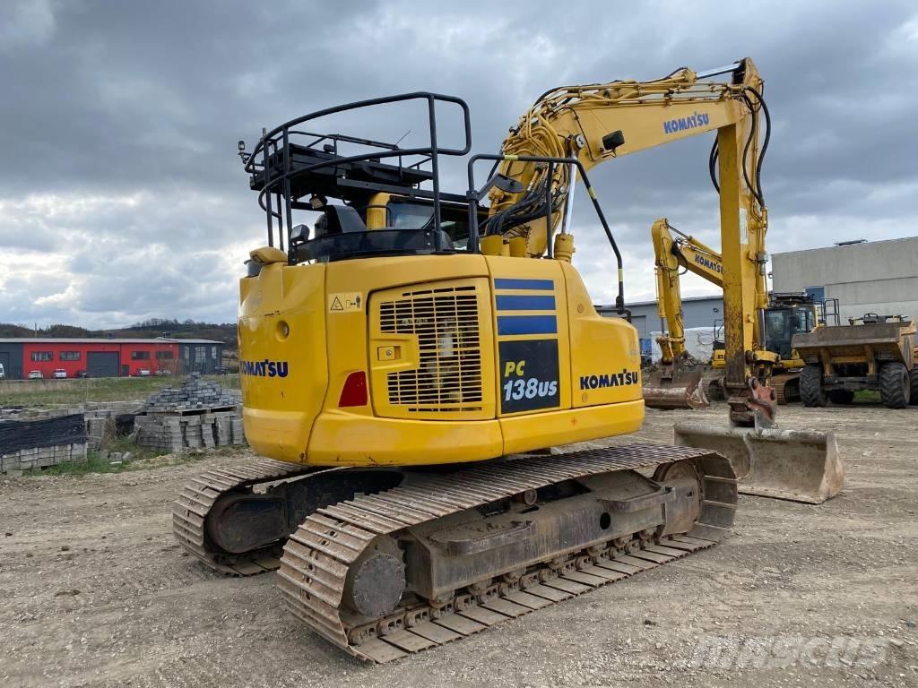 Komatsu PC 138 US Roomikekskavaatorid