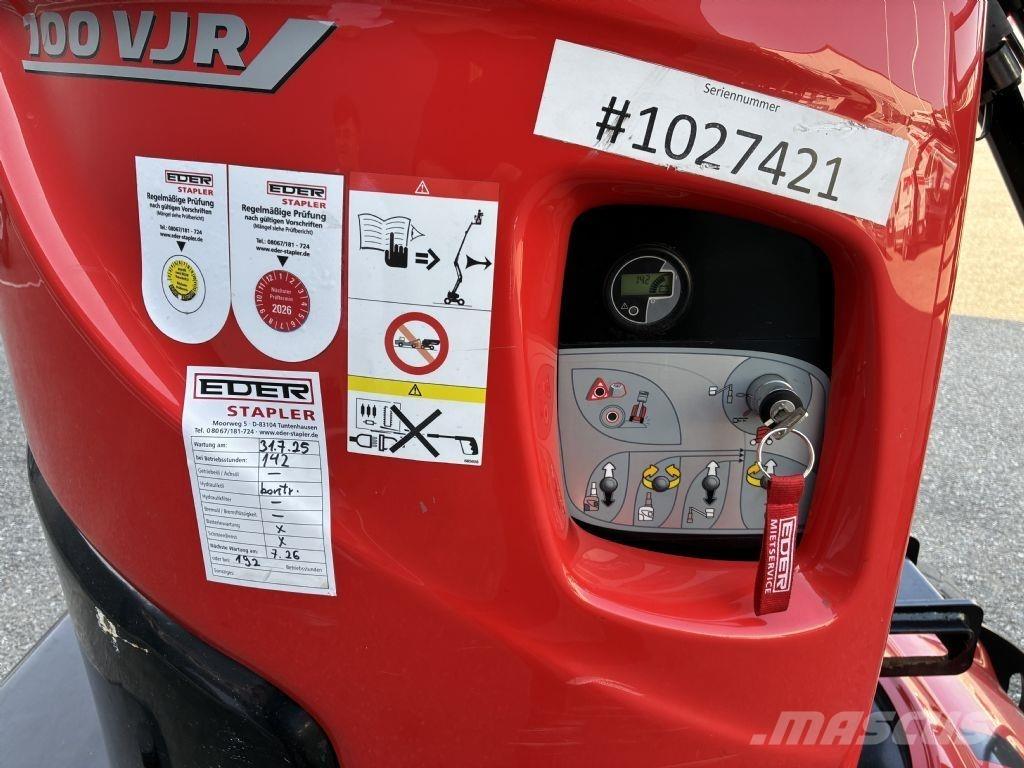 Manitou 100 VJR Vertikaalsed mast tõstukid