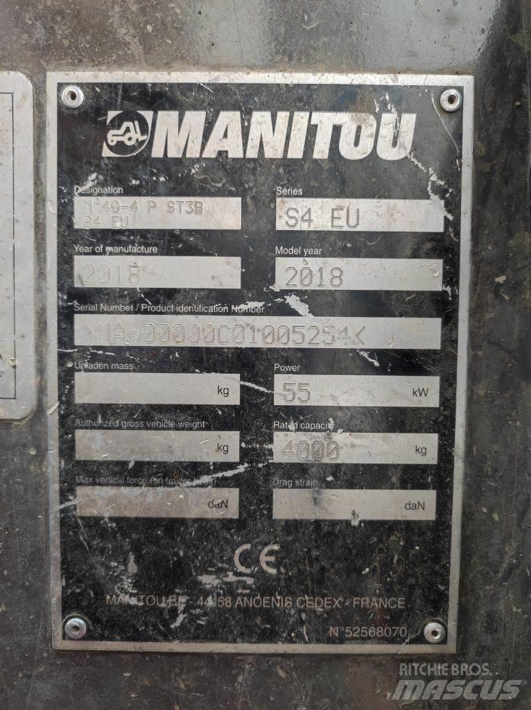 Manitou M 40.4 Maastikutõstukid