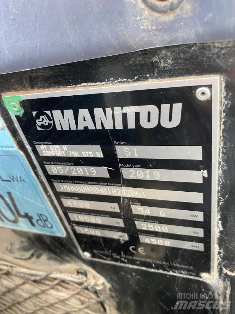 Manitou MT 625 H Teleskooplaadurid