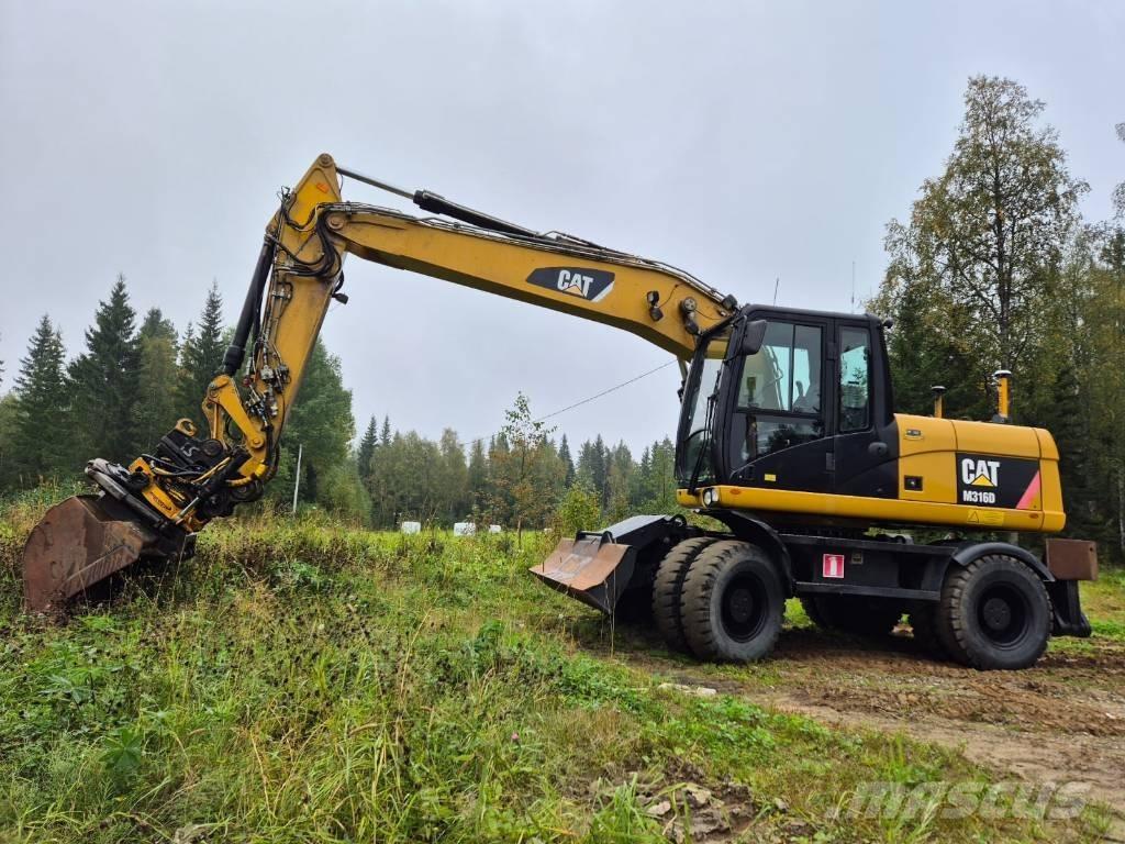 CAT M 316 D Ratasekskavaatorid
