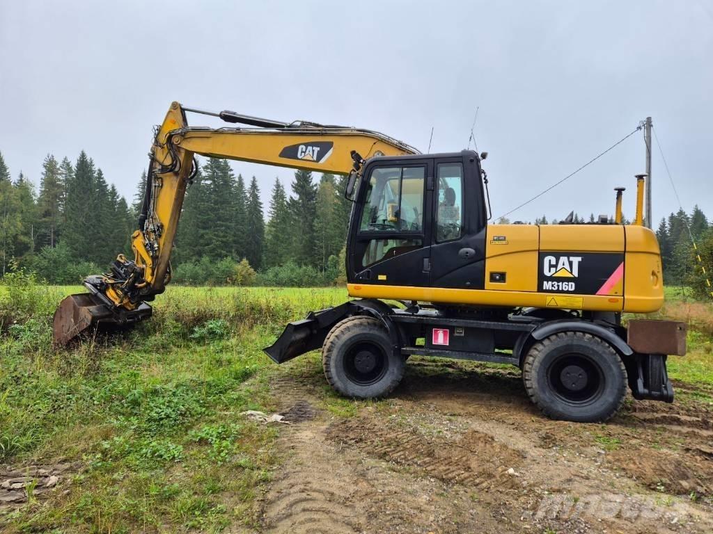 CAT M 316 D Ratasekskavaatorid