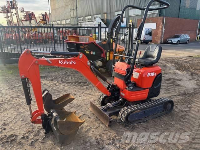Kubota U 10-3 Miniekskavaatorid < 7 t