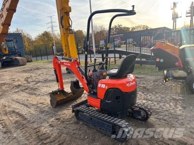 Kubota U 10-3 Miniekskavaatorid < 7 t