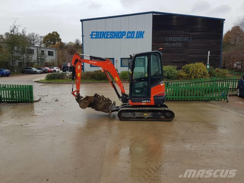 Kubota U27-4 Miniekskavaatorid < 7 t