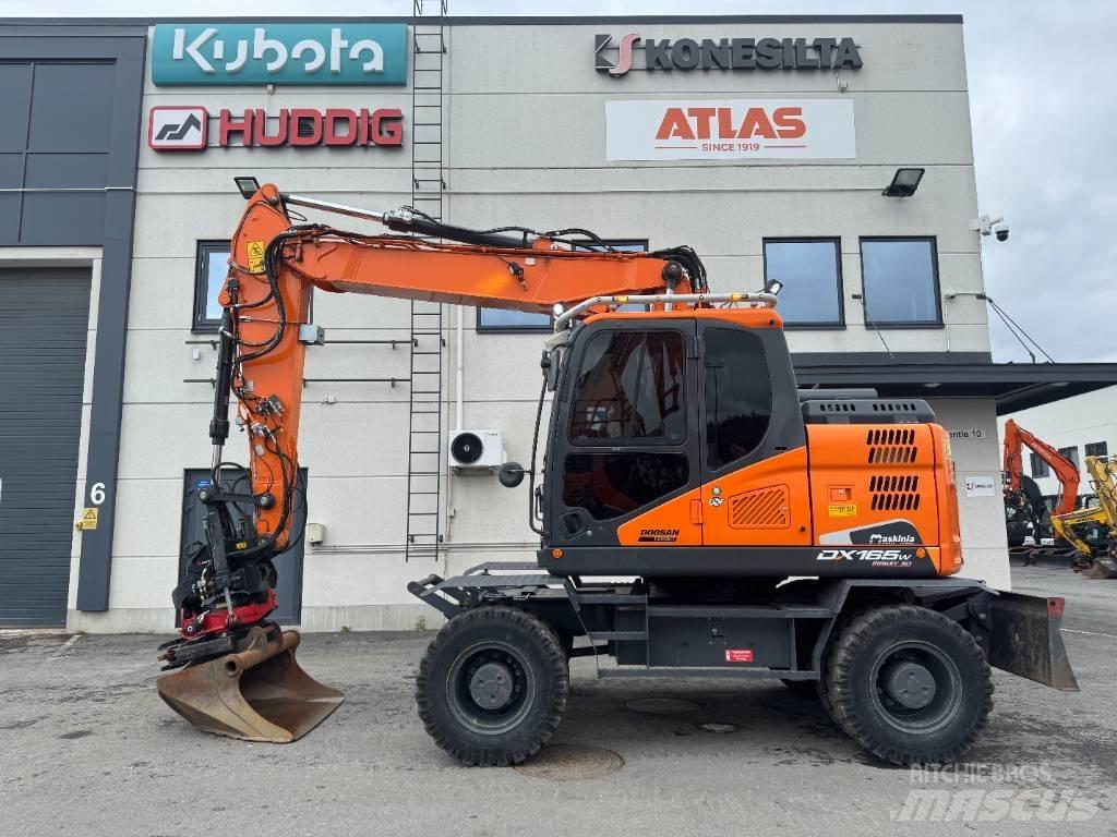 Doosan DX 165 W-5 Ratasekskavaatorid