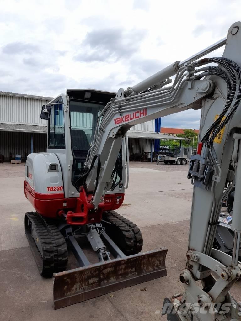 Takeuchi TB 230 Miniekskavaatorid < 7 t