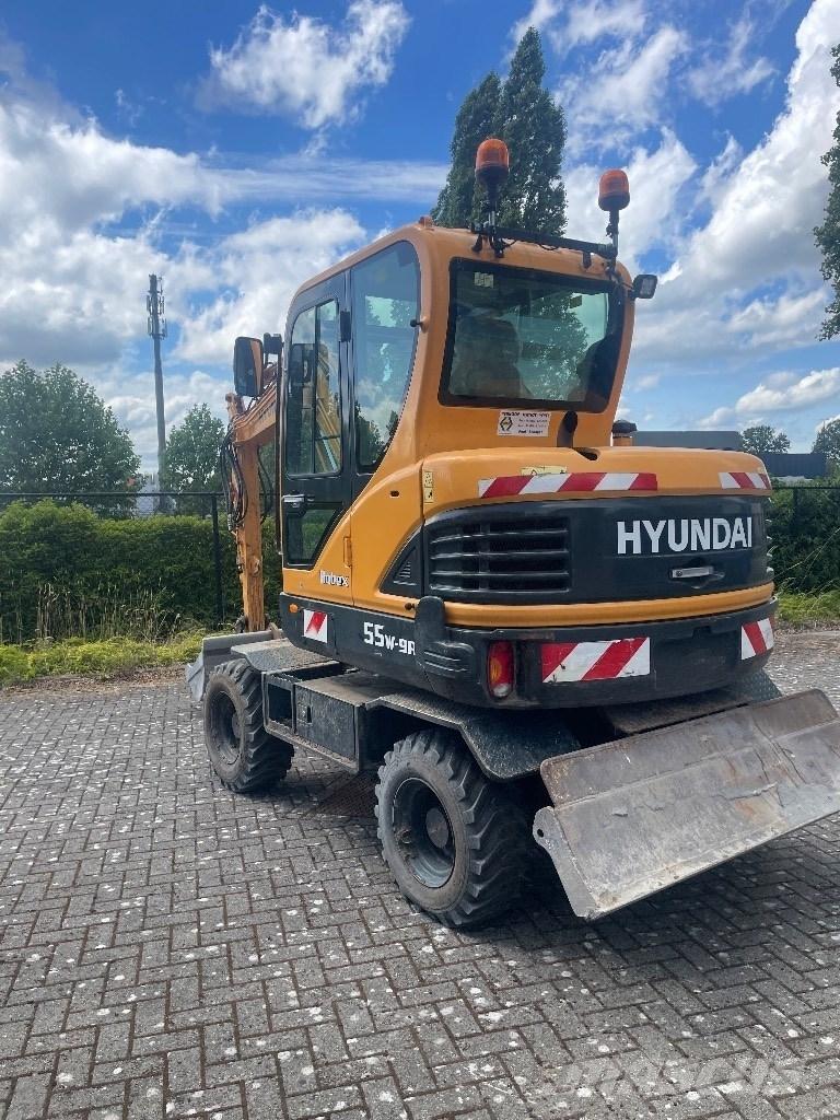 Hyundai 55w9a Ratasekskavaatorid