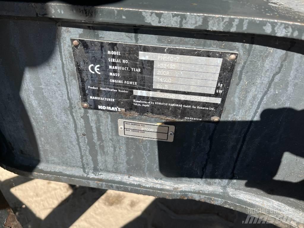 Komatsu PW 140-7 Ratasekskavaatorid