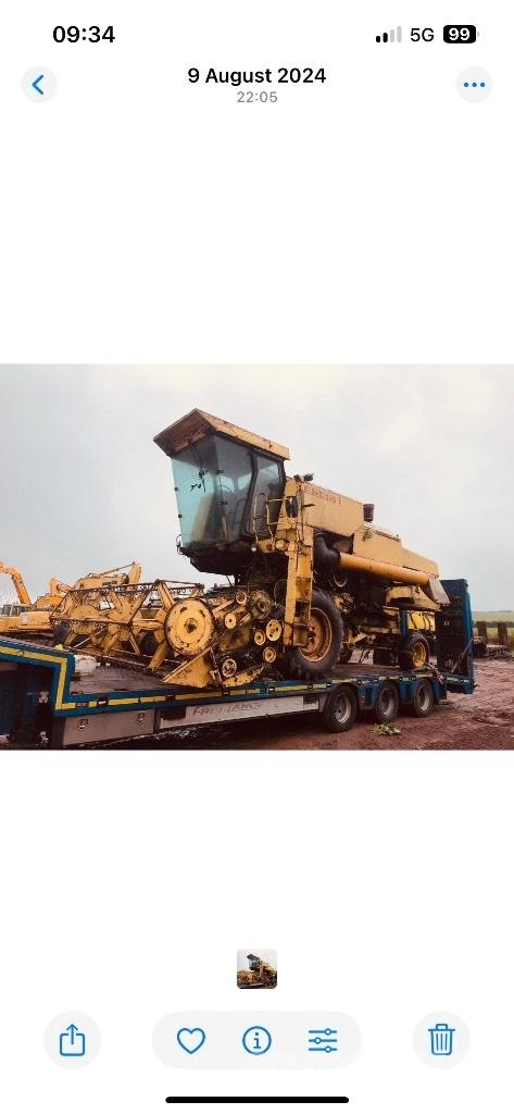 New Holland 8050 Teraviljakombainid