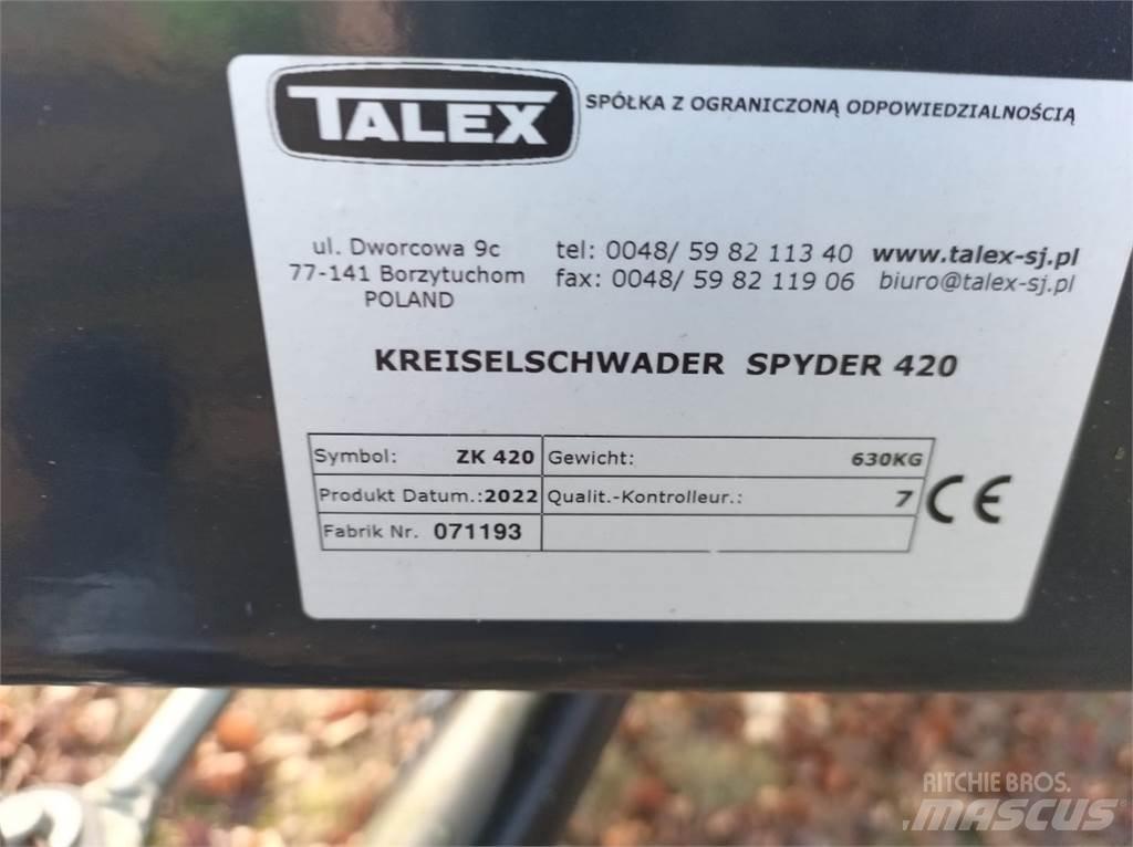 Talex SPYDER 420 Iseliikuvad niidukid-vaalutid