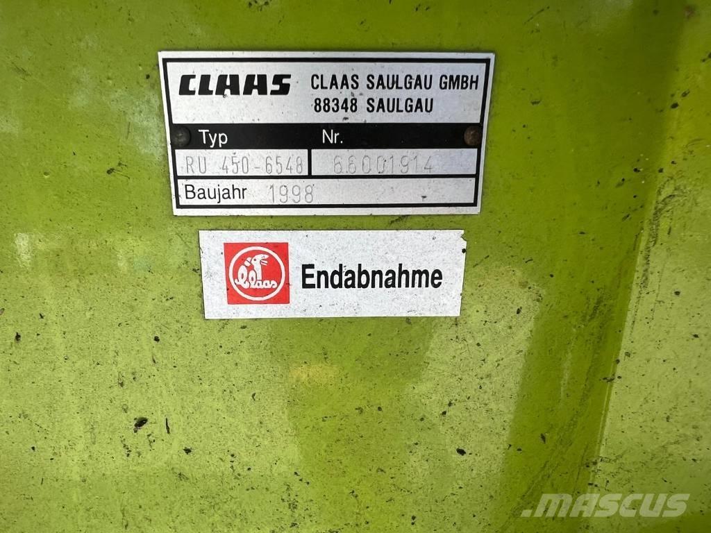 CLAAS RU 450 Silokombainid