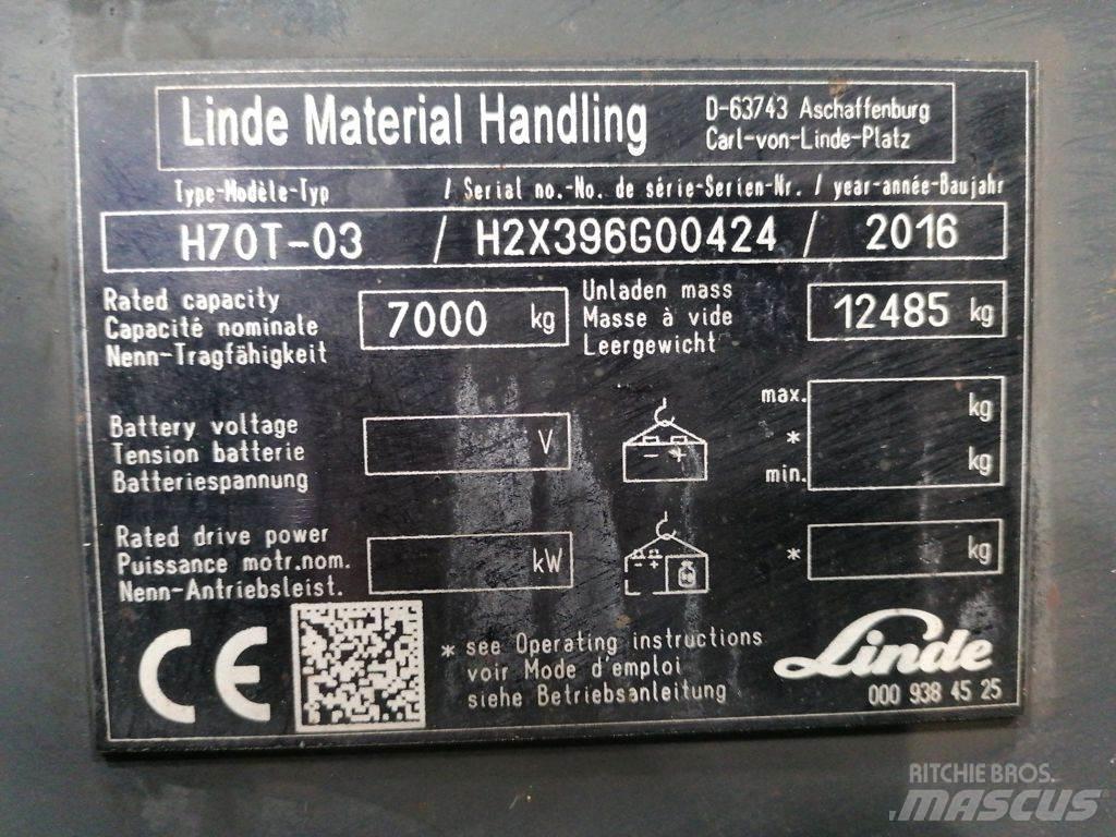 Linde H70T-01 Gaasitõstukid