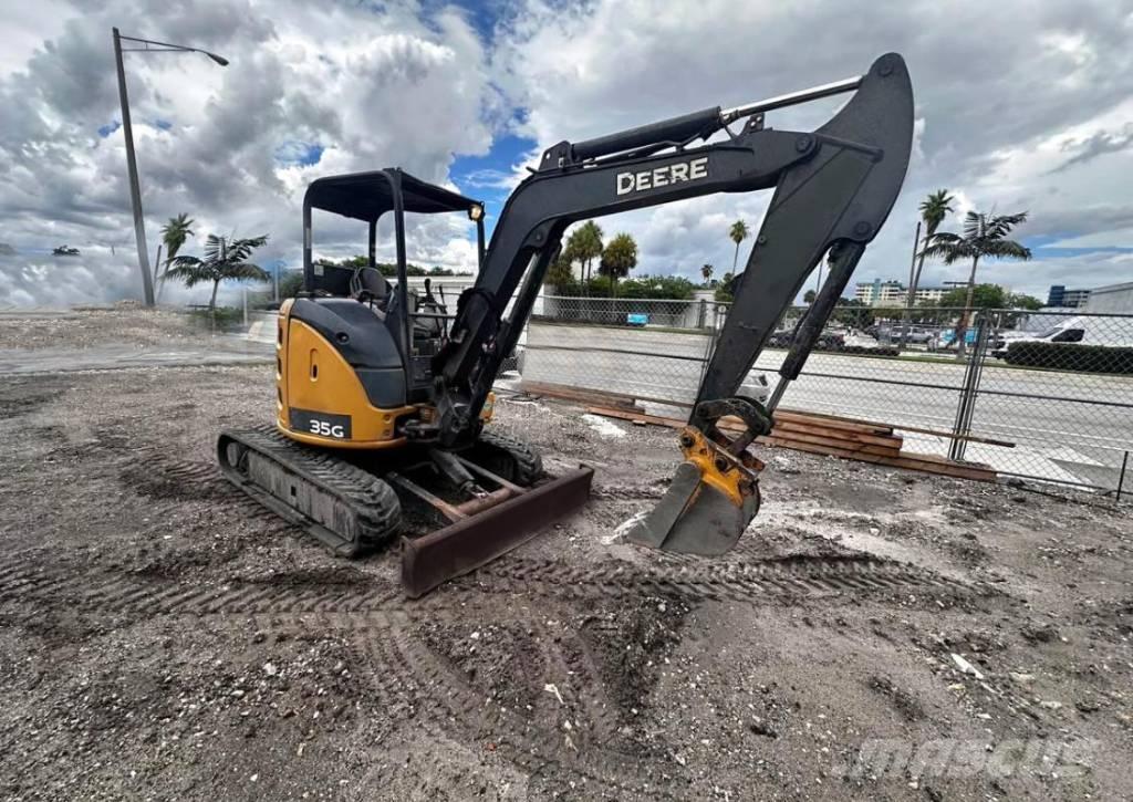 John Deere 35 G Roomikekskavaatorid