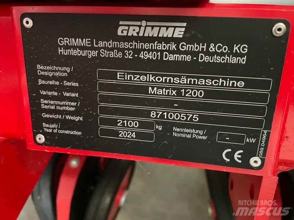 Grimme MATRIX 1200 Muud põllumajandusmasinad