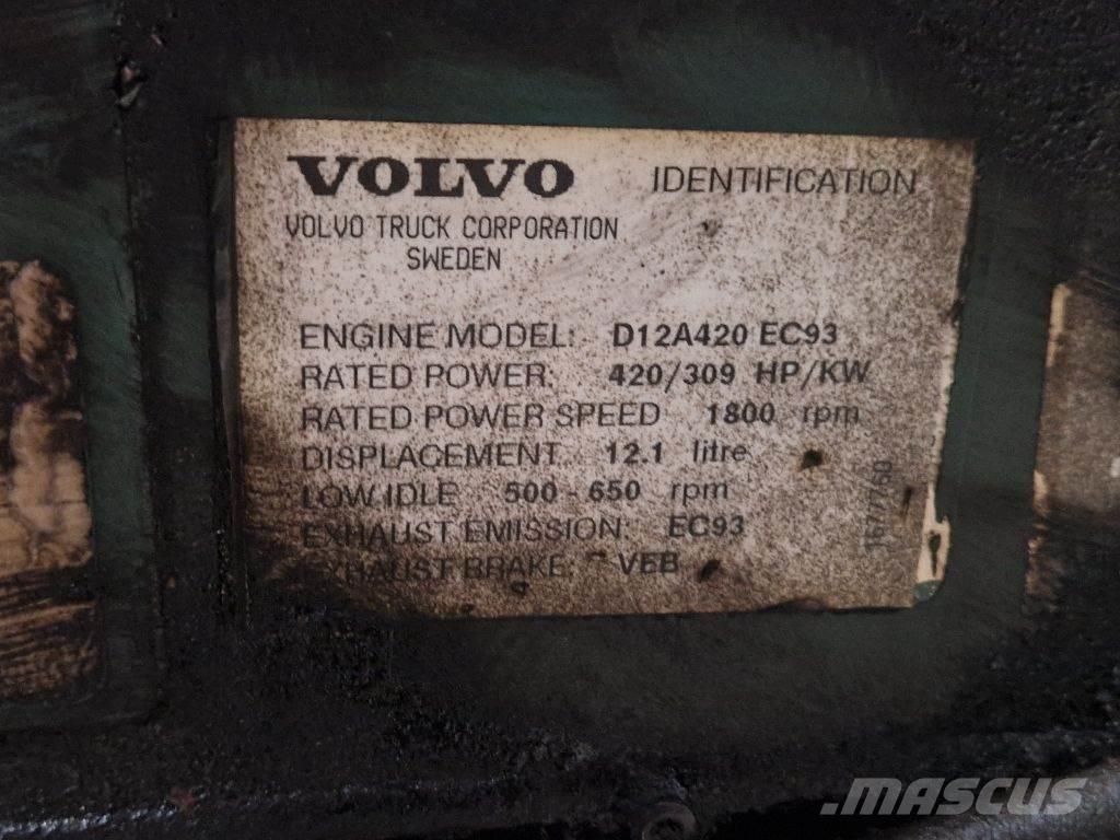 Volvo D12A420 Mootorid