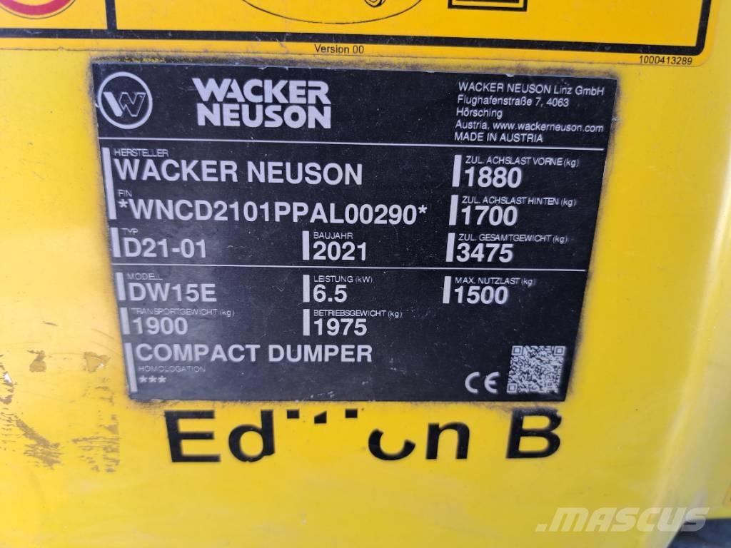 Wacker Neuson DW15e Väikekallurid
