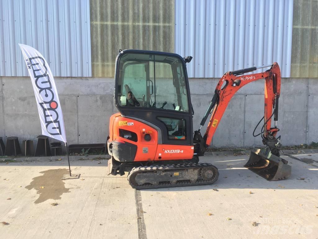 Kubota KX 019-4 Miniekskavaatorid < 7 t