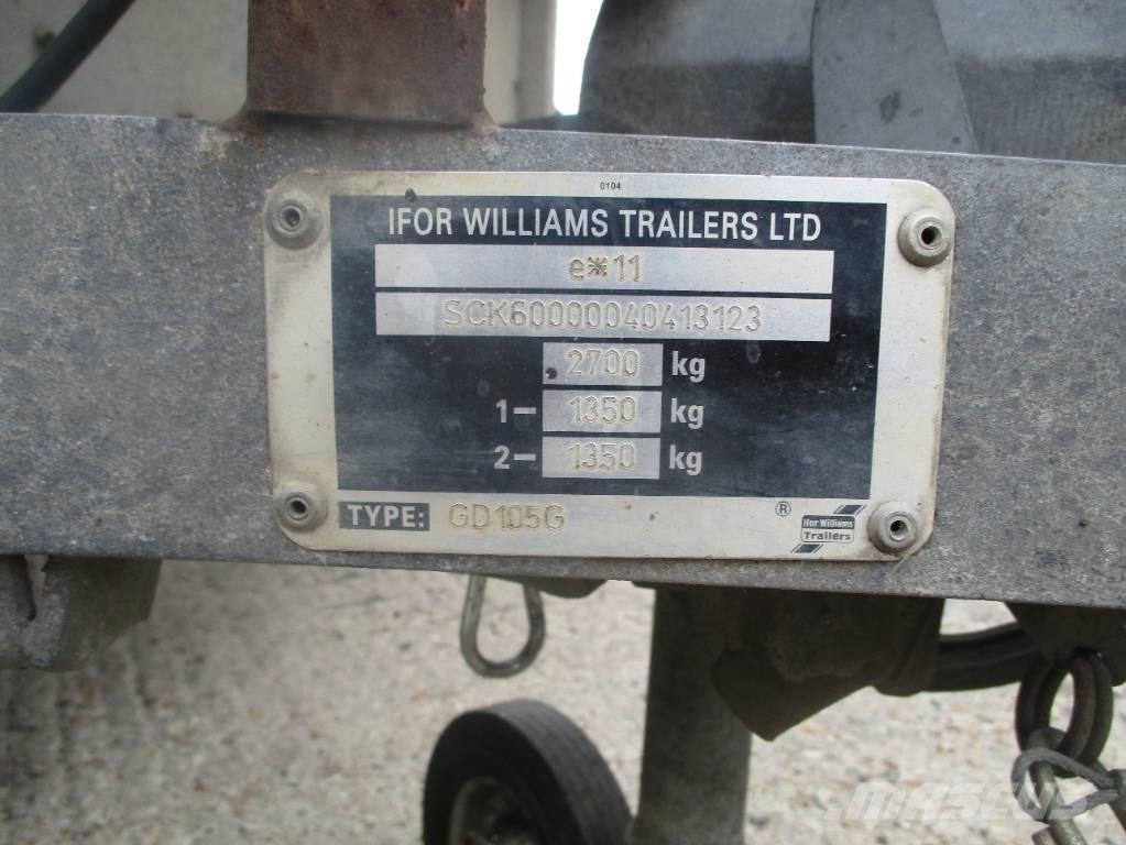 Ifor Williams GD105G Madelhaagised