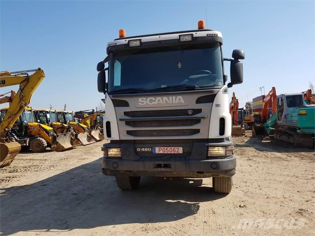 Scania G480 8x4 Vahetuskastiga tõstukautod