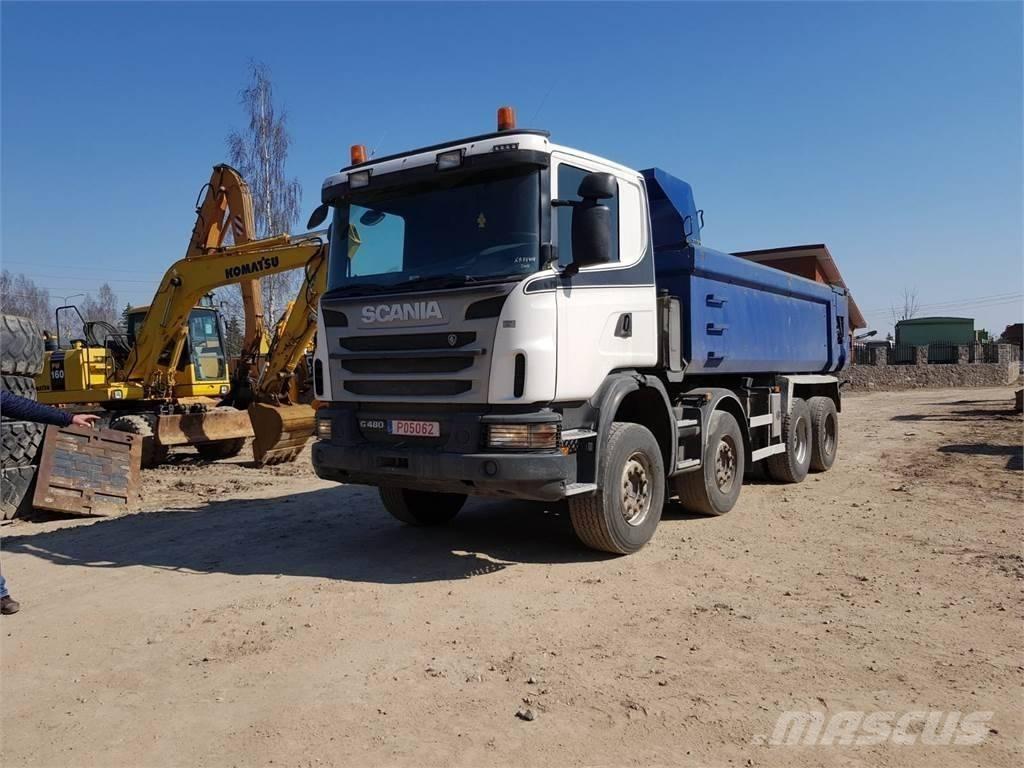 Scania G480 8x4 Vahetuskastiga tõstukautod