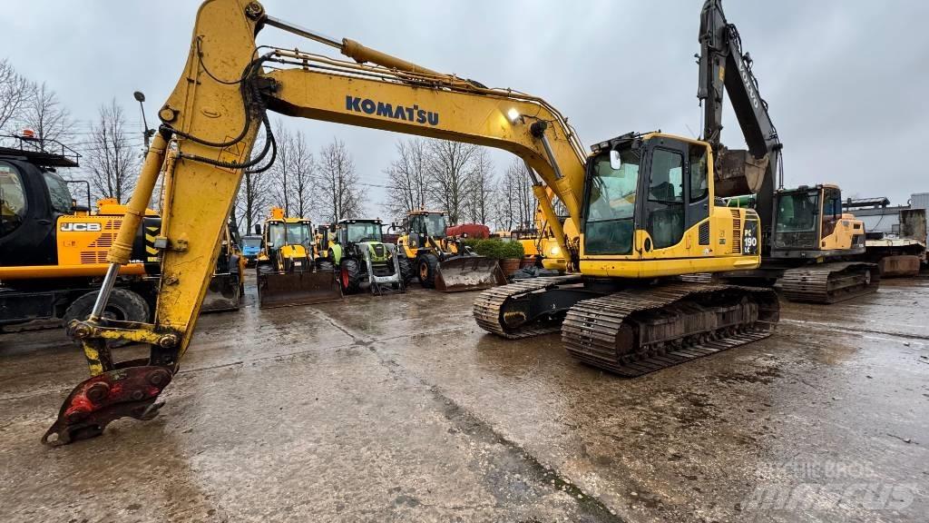 Komatsu PC 190 LC-8 Roomikekskavaatorid