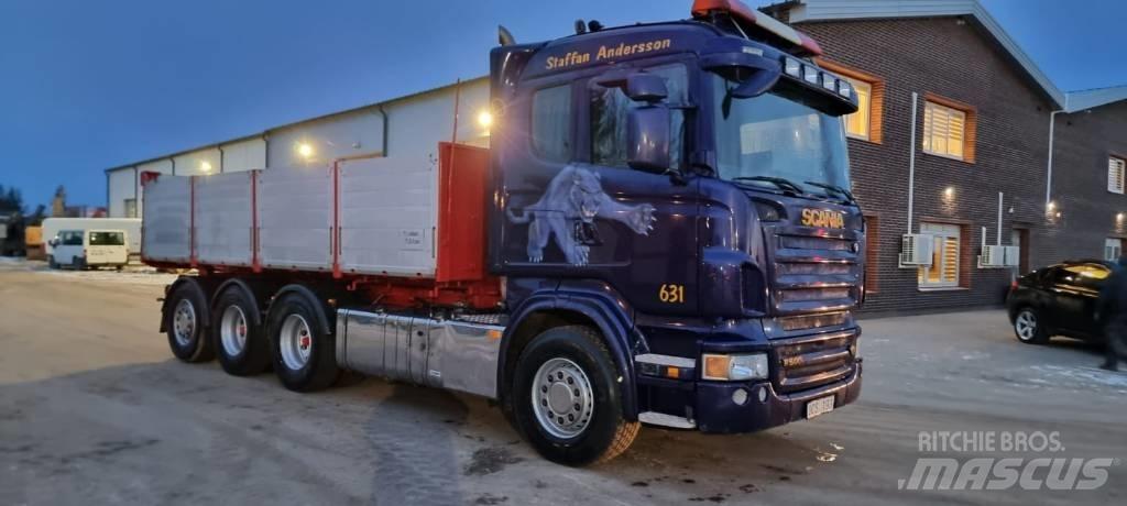 Scania R 500 8X4 Vahetuskastiga tõstukautod