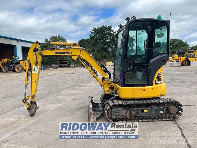 Komatsu PC 26 MR-5 Miniekskavaatorid < 7 t