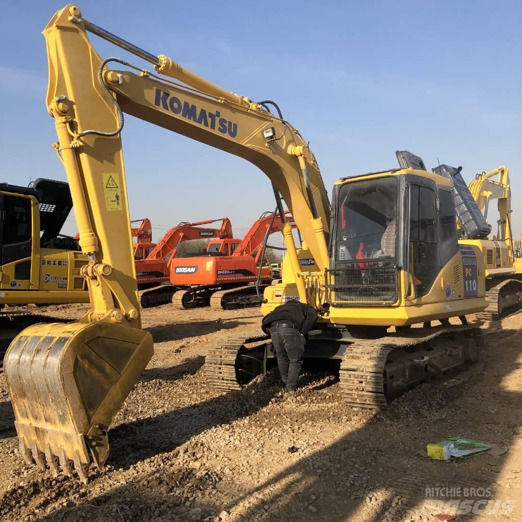 Komatsu PC 110 Väikeekskavaatorid 7t-12t