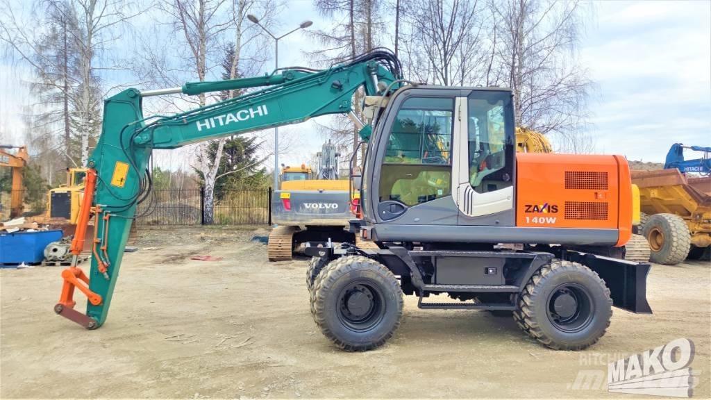 Hitachi ZX 140 W-3 Ratasekskavaatorid