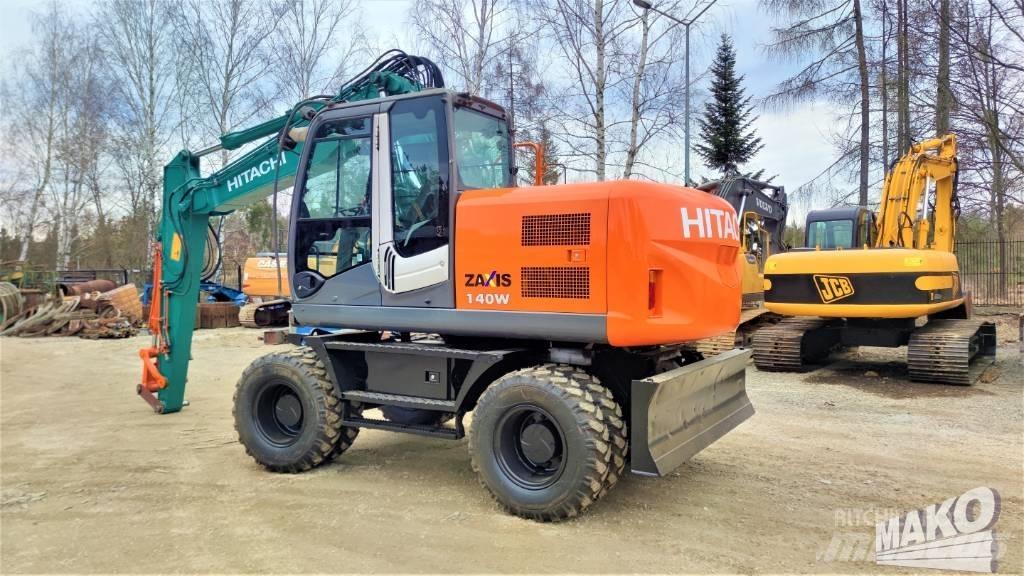Hitachi ZX 140 W-3 Ratasekskavaatorid