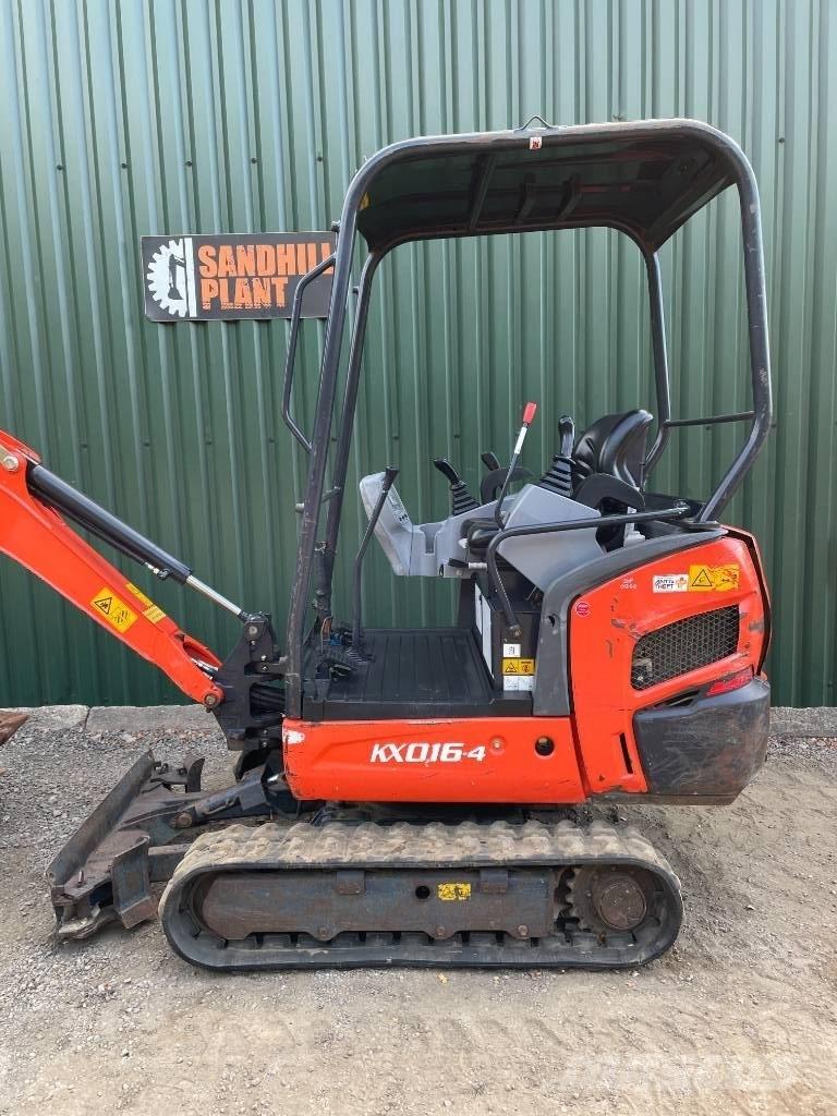 Kubota KX 016-4 Miniekskavaatorid < 7 t