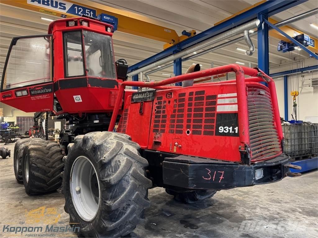 Komatsu 931.1 Harvesterid
